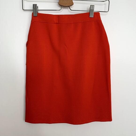 Hanifa Robyn Dress in Flame Red Two Piece Skirt Set Womens XS - Picture 12 of 16